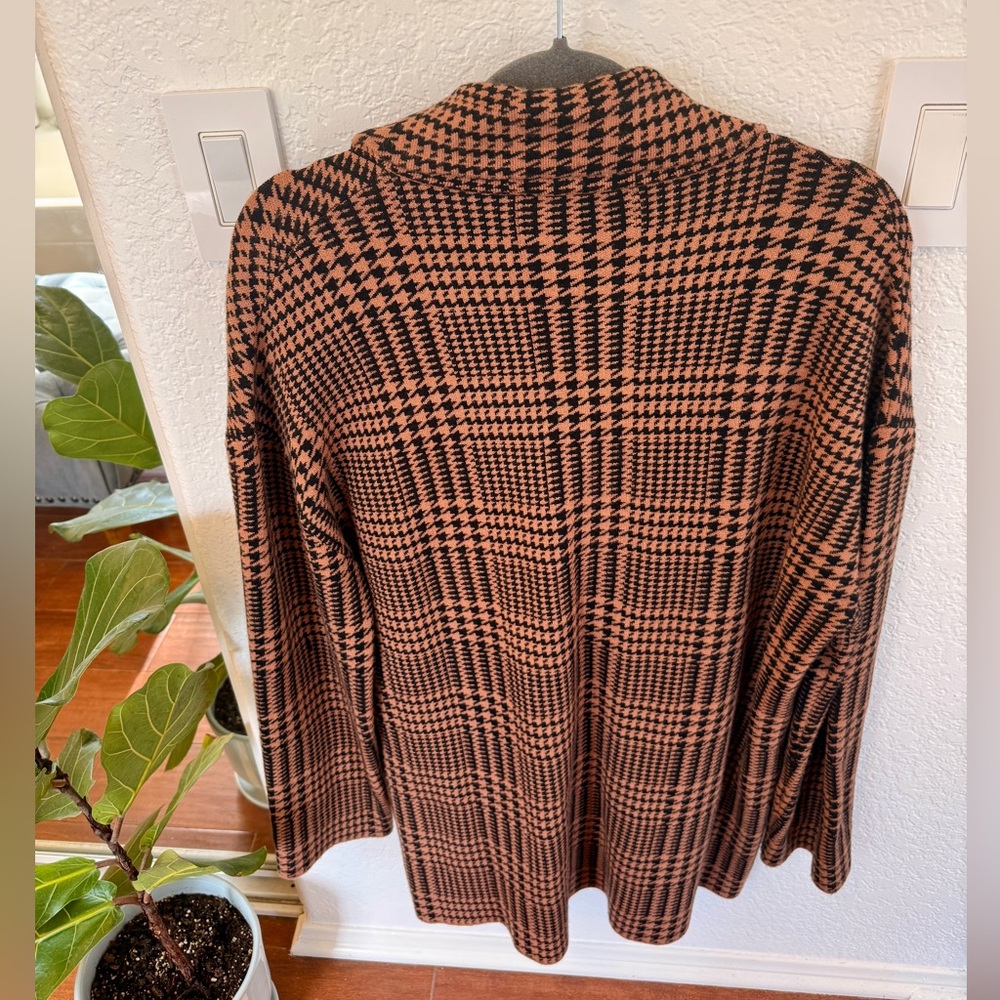 Truth By Republic Houndstooth Button Front Cardig… - image 4